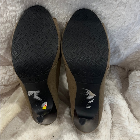 Military Green Open Toe Booties - Picture 3 of 3